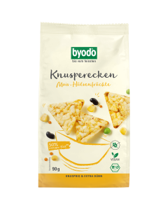 Knusper-Ecken Mais Hülsenfrüchte Snack / Chipsersatz (90g)