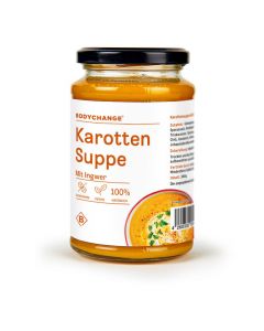 Suppe Karotten-Ingwer mit Kokosmilch (380g)