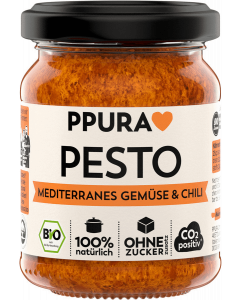 Bio Pesto Mediterranes Gemüse & Chili (120g)